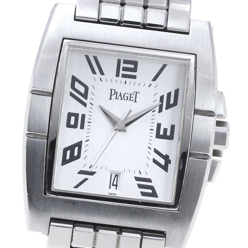 PIAGET Upstream P10023 Date Silver Dial Automatic Men's Watch_863629